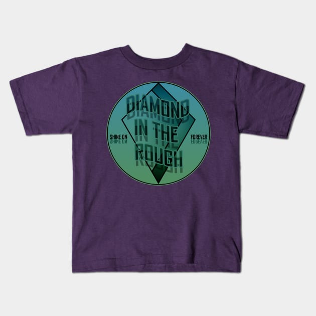 Diamond in the rough Kids T-Shirt by Marthin